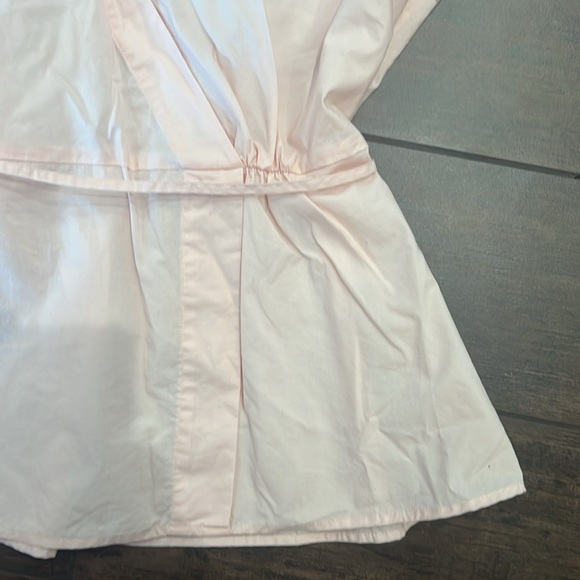 J. Crew Pink Wrap Blouse - Picture 3 of 5